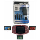 Gameboy Advance Fuchsia Pink (4-Game Bundle)