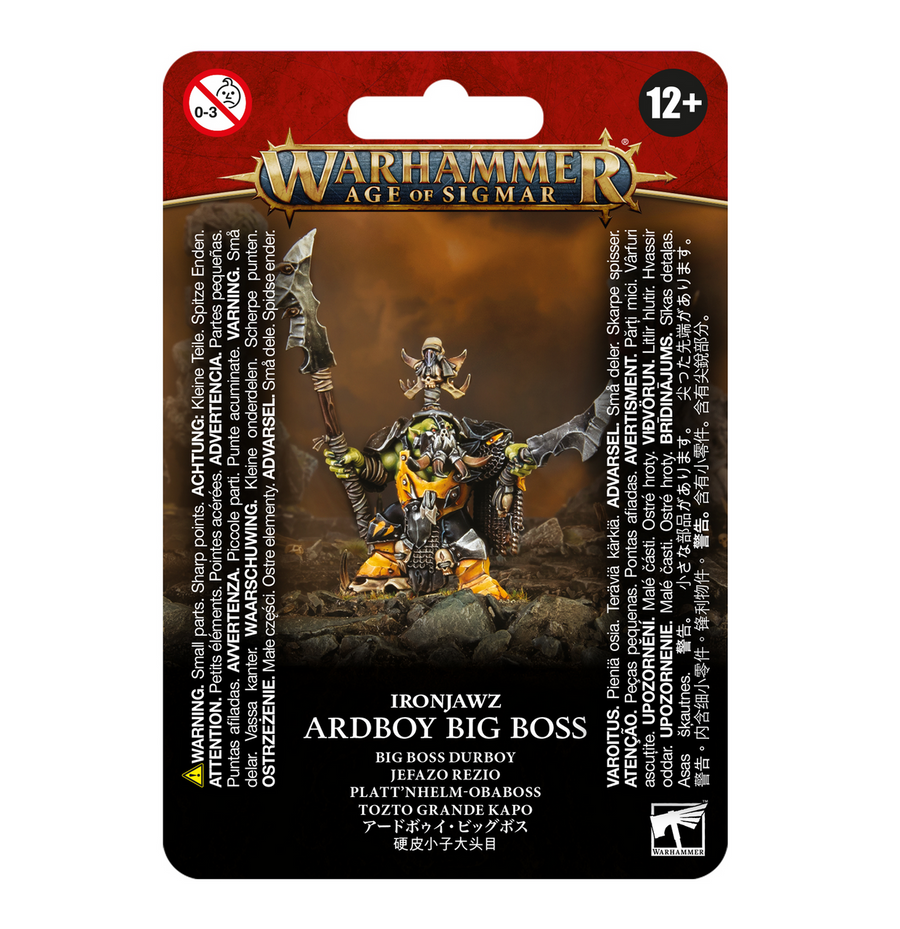 Age of Sigmar:  Orruk Warclans - Ardboy Big Boss