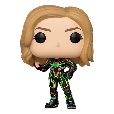 Funko POP! Captain Marvel - Captain Marvel Neon Suit Vinyl Figure