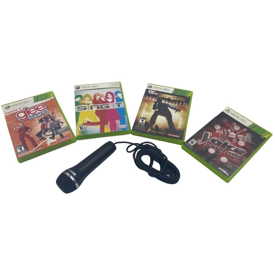 Konami USB Microphone  Game Bundle - Xbox 360