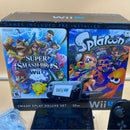 Wii U Deluxe: Super Smash Bros & Splatoon Edition (Console-CIB)