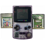 Game Boy Color Atomic Purple (3 Game Bundle)