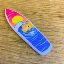 B3 Customs® Printed Sunset Wave Surfboard made from LEGO® bricks