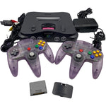 Nintendo 64 with Jumper Pak & Memory Card