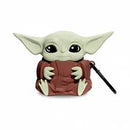 Star Wars Airpod Case Mandalorian Baby Yoda Grogu Silicon bumper keychain