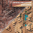 BattleTech Alien Worlds: Battle Mat - Crystalline Canyon/Badlands