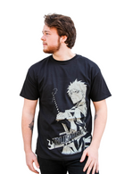 Bleach Ichigo Stare One Color Shonen Jump Anime Adult T-Shirt