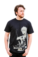 Bleach Ichigo Stare One Color Shonen Jump Anime Adult T-Shirt