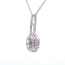 .45ct Ruby Diamond Fashion Pendants 10KT White Gold