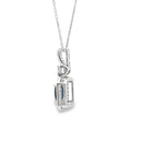 .72ct Sapphire Diamond Fashion Pendants 14KT White Gold
