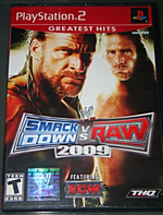 Smackdown Vs. Raw 2009 (Greatest Hits) (PlayStation 2)