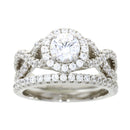 Cubic Zirconium CZ SS Bridal Sterling Silver