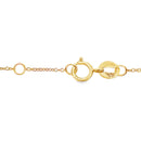.25ct Ruby Diamond Bracelet 14KT Yellow Gold