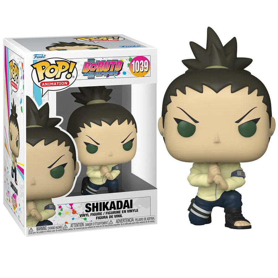 Funko POP 1039: Boruto Naruto Next Generations Shikadai Figure