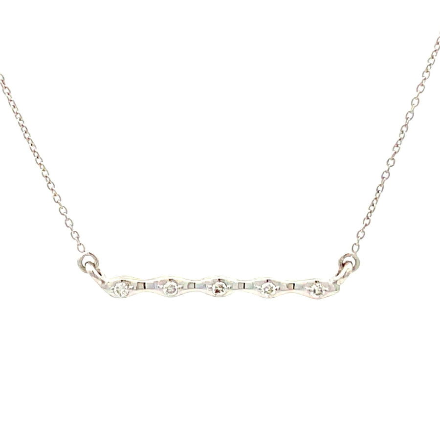 .05ct Diamond Fashion Pendants 14KT White Gold