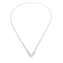 7.00ct Diamond Tennis Necklace 14KT White Gold