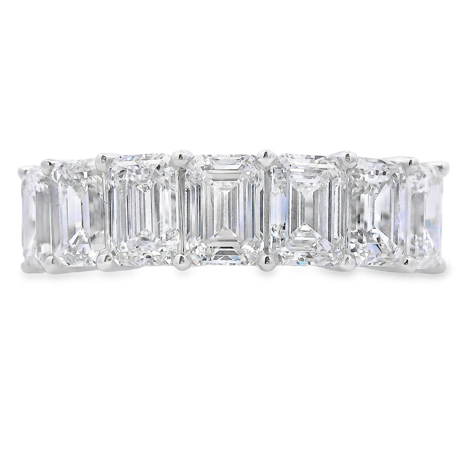 Lab Grown Diamond Fashion band rings 14KT White Gold