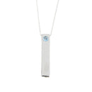 Blue Topaz Fashion Pendants Sterling Silver