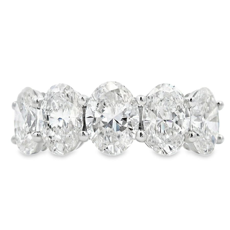 Lab Grown Diamond Wedding Band Ring 10KT White Gold