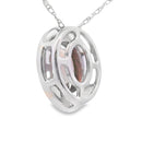 .40ct Quartz Diamond Fashion Pendants 10KT White Gold