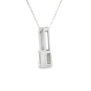 .06ct Zircon Diamond Fashion Pendants 10KT White Gold