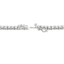 15.14ct Moissanite Tennis Necklace Sterling Silver