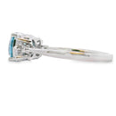 1.85ct Lab Grown Diamond Eng Only 14KT White Gold