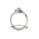 .70ct Diamond Engagement Ring Set 14KT White Gold