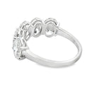 Lab Grown Diamond Wedding Band Ring 10KT White Gold