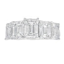 4.00ct Lab Grown Diamond Eng Only 14KT White Gold