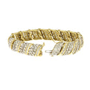 10.00ct Diamond Tennis Bracelet 10KT Yellow Gold