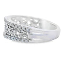 .50ct Diamond Fashion band rings 10KT White Gold