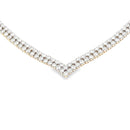 7.00ct Diamond Tennis Necklace 14KT Yellow Gold