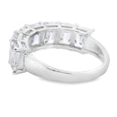 Lab Grown Diamond Fashion band rings 14KT White Gold