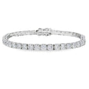 Lab Grown Diamond Tennis Bracelet Sterling Silver