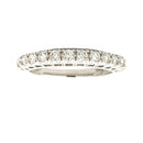 .50ct Diamond Wedding Band Ring 14KT White Gold