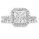 Cubic Zirconia CZ SS Bridal Sterling Silver