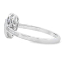 .46ct Quartz Diamond Ring 10KT White Gold