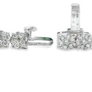 Lab Grown Diamond Tennis Bracelet 10KT White Gold
