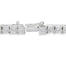 Lab Grown Diamond Tennis Bracelet Sterling Silver