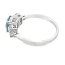 1.85ct Lab Grown Diamond Eng Only 14KT White Gold
