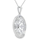 Natural .25ct Diamond Fashion Pendants Sterling Silver
