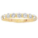 Lab Grown Diamond Wedding Band Ring 14KT Yellow Gold