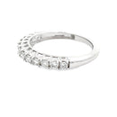 .50ct Diamond Wedding Band Ring 14KT White Gold
