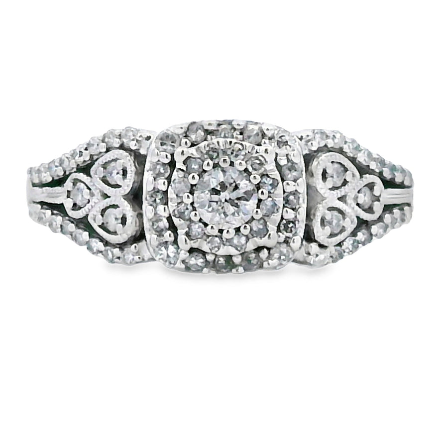 .50ct Diamond Ring 10KT White Gold