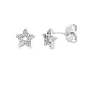 .05ct Diamond Earrings 14KT White Gold