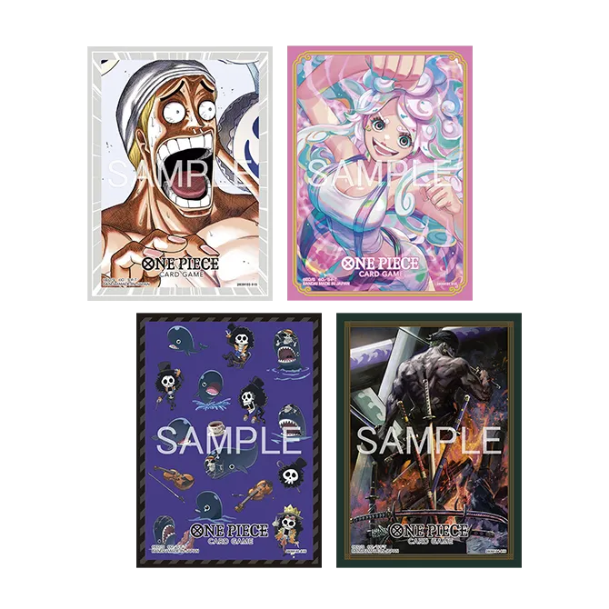 one piece card sleeves ONE PIECE CARD GAME Official Card Sleeve 10 (4 types assorted)