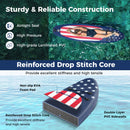 Inflatable Paddle Board with Removable Fin and Backpack