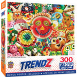 Trendz - Funny Face Food 300 Piece EZ Grip Jigsaw Puzzle