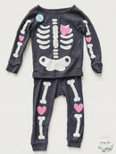 Carters Girls Sleep Bottoms Print Pajama Set, Size 24 Months